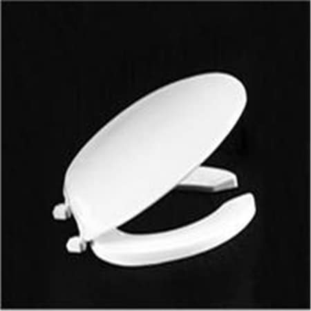 Centoco Manufacturing Corporation Centoco 620-106-A Bone Elongated Premium Plastic Toilet Seat With Open front 620-106-A